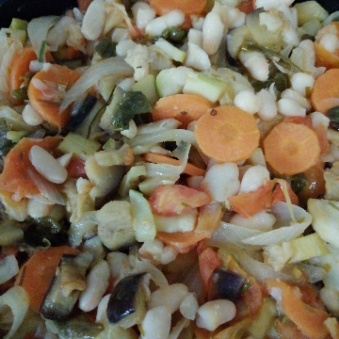 Habichuelas con verduras Paso 2 Habichuelas con verduras Paso 2