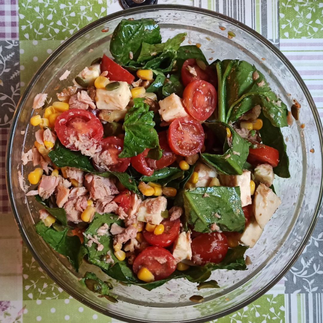 Ensalada con frutos secos Ensalada con frutos secos