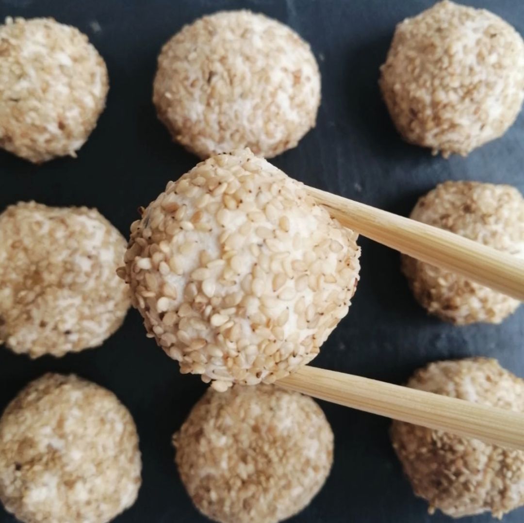 Bolitas de tofu y queso ✨ Paso 5 Bolitas de tofu y queso ✨ Paso 5