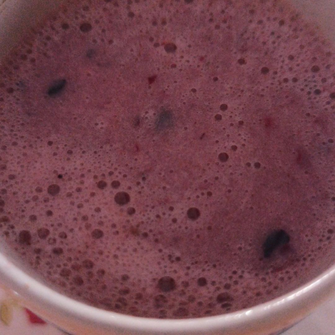 Batido de frutos rojos! Batido de frutos rojos!