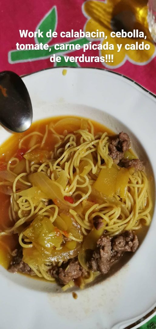 Sopa al estilo chino Sopa al estilo chino