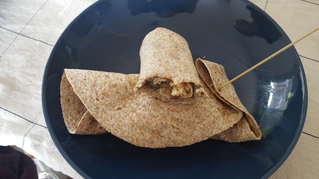 Fajitas de pollo y champiñones Fajitas de pollo y champiñones