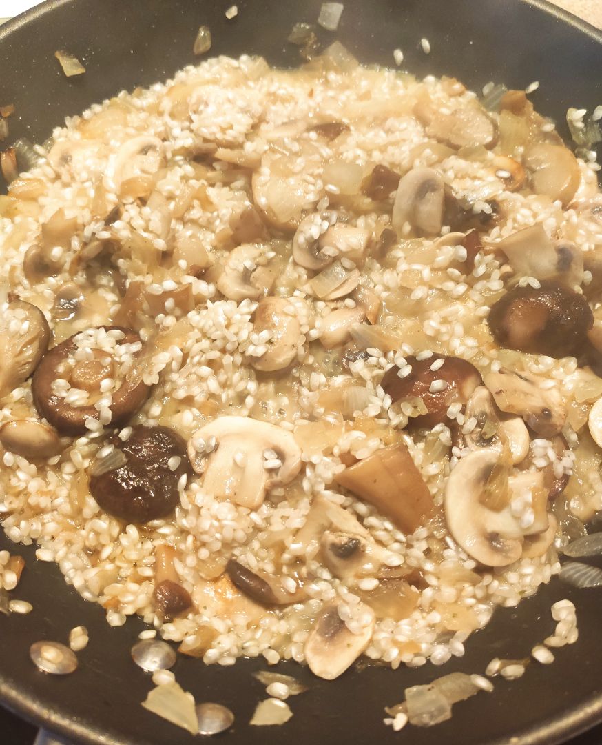 Risotto de setas Paso 2 Risotto de setas Paso 2