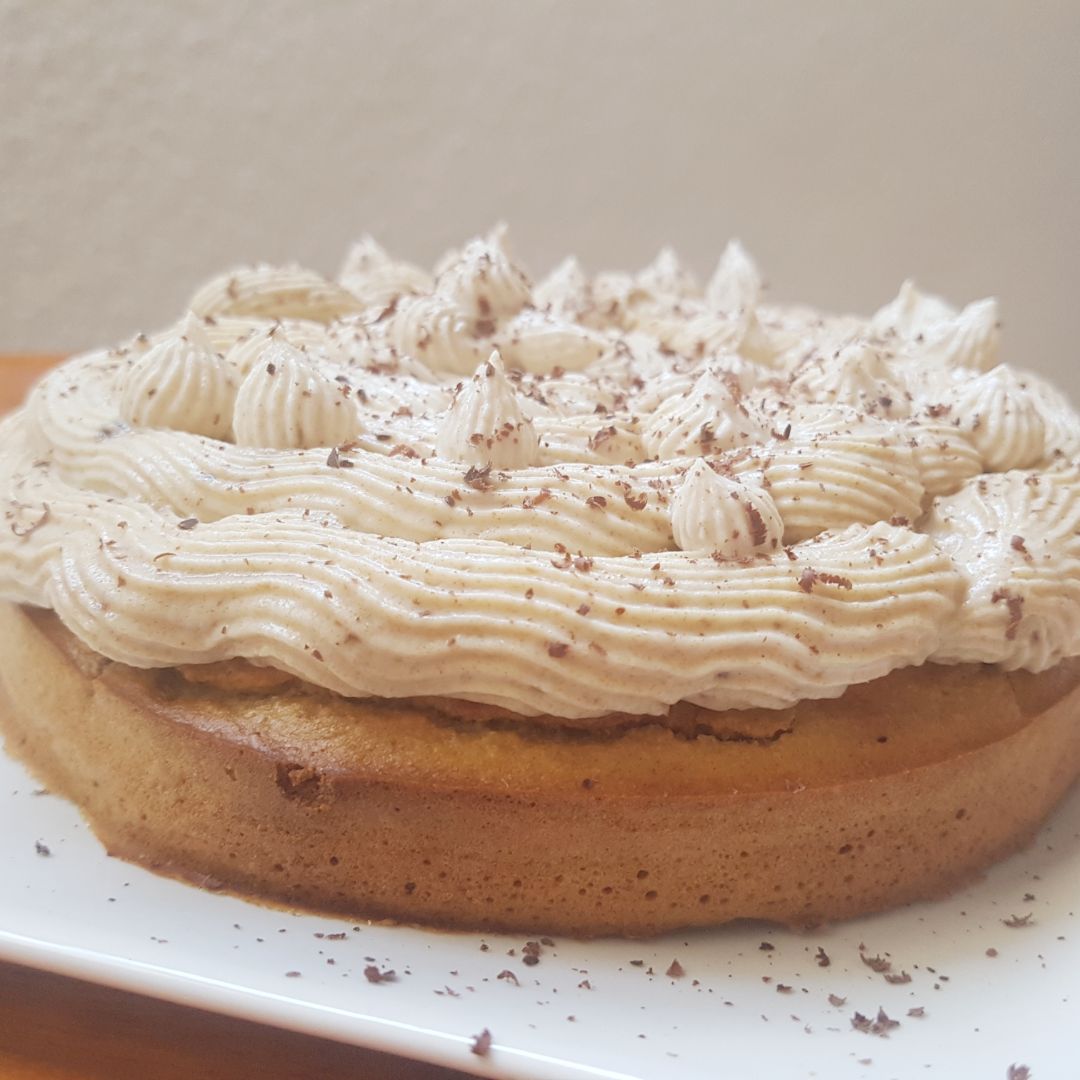 🌸BIZCOCHO DULCE CON FROOSTING DE CARAMELO SALUDABLE 🌸BIZCOCHO DULCE CON FROOSTING DE CARAMELO SALUDABLE