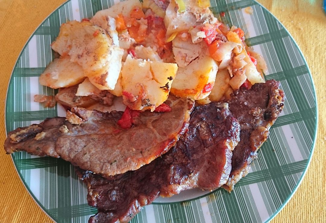 Chuletas de cerdo al horno