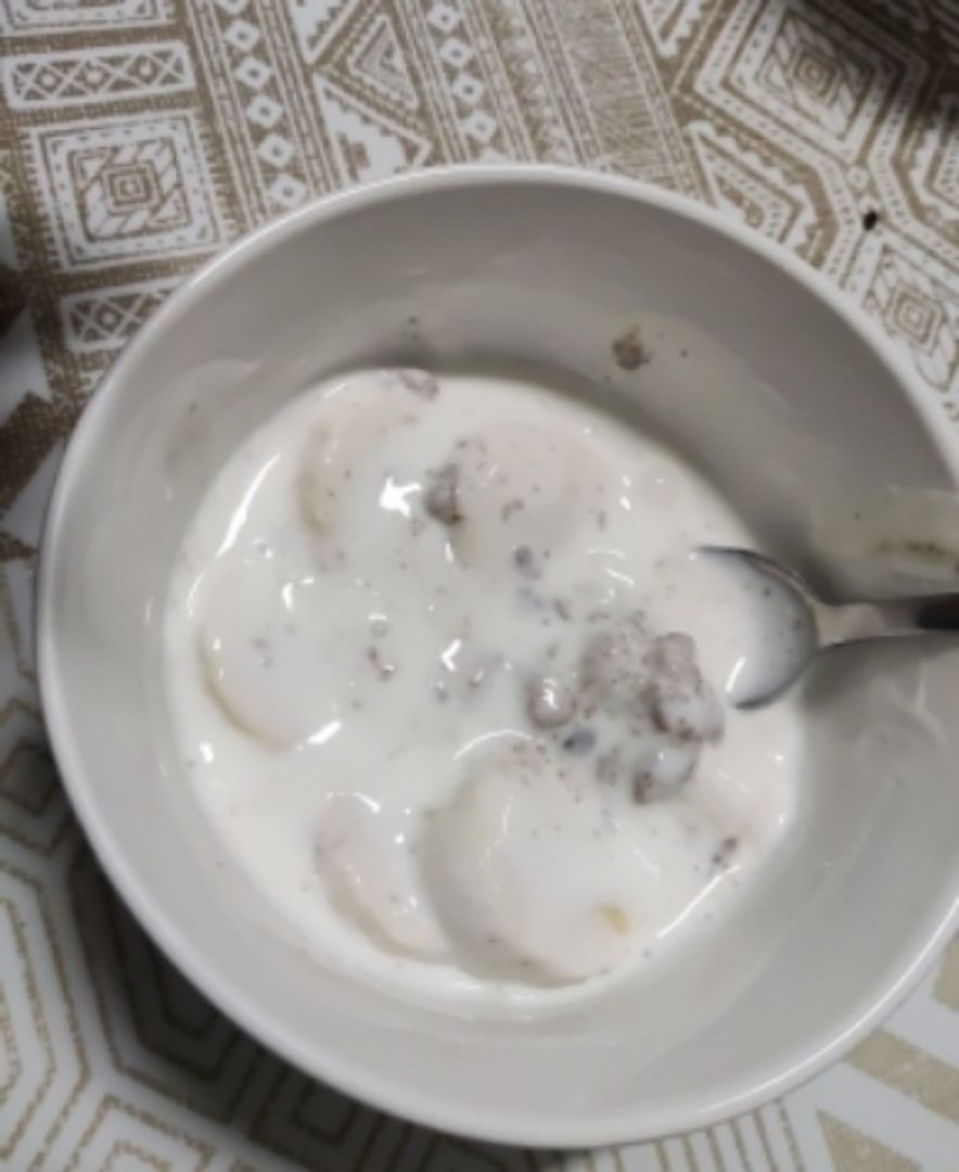 Kéfir + platano Kéfir + platano