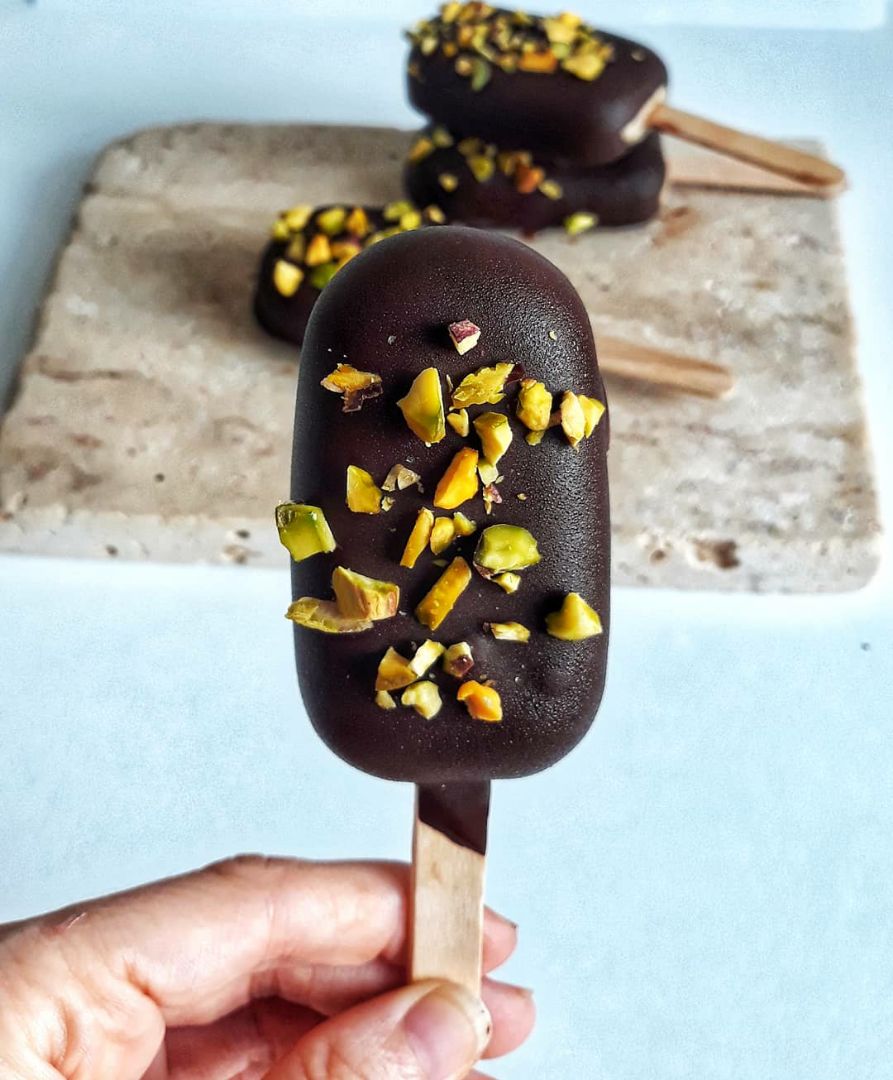🍦MAGNUM DE PISTACHO Y CARAMELO SALUDABLE🍦 🍦MAGNUM DE PISTACHO Y CARAMELO SALUDABLE🍦
