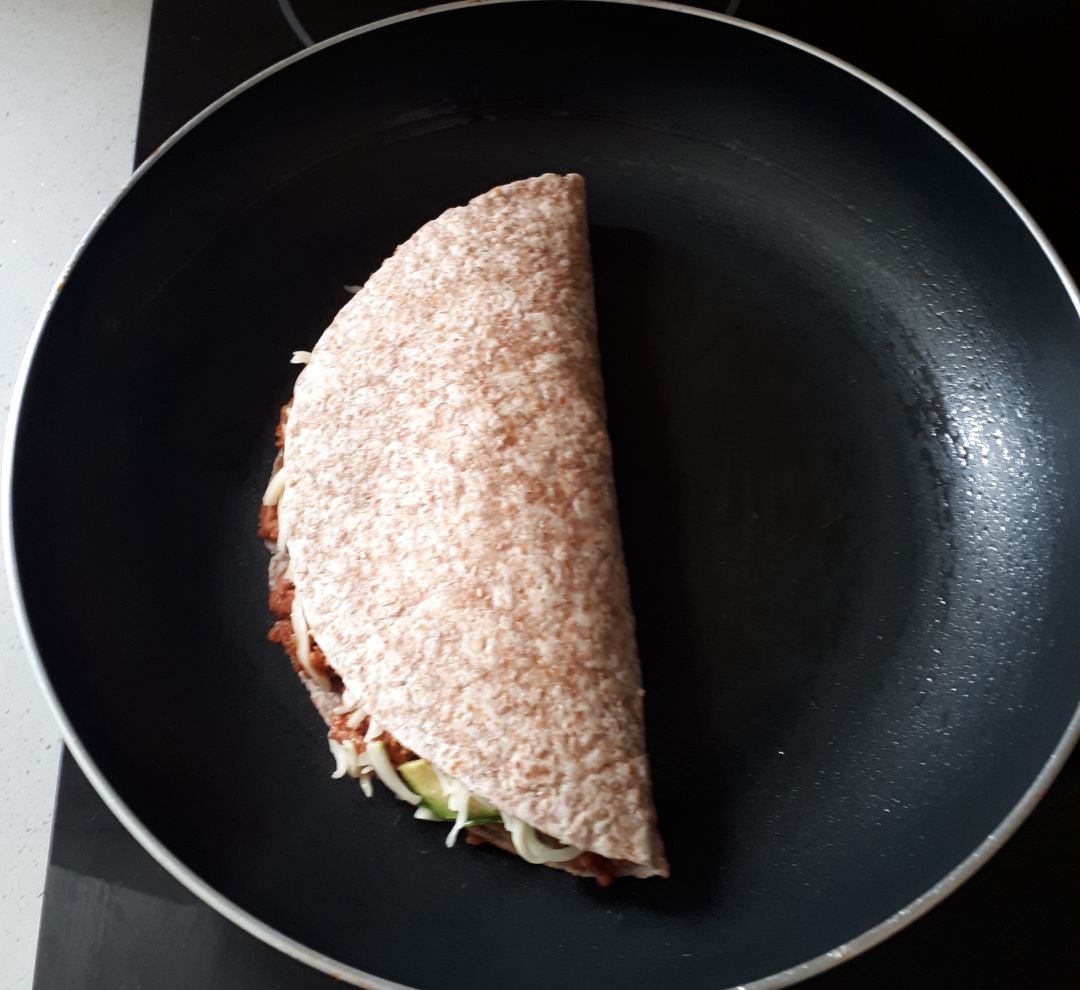 Quesadillas con picada de vacuno Paso 6 Quesadillas con picada de vacuno Paso 6