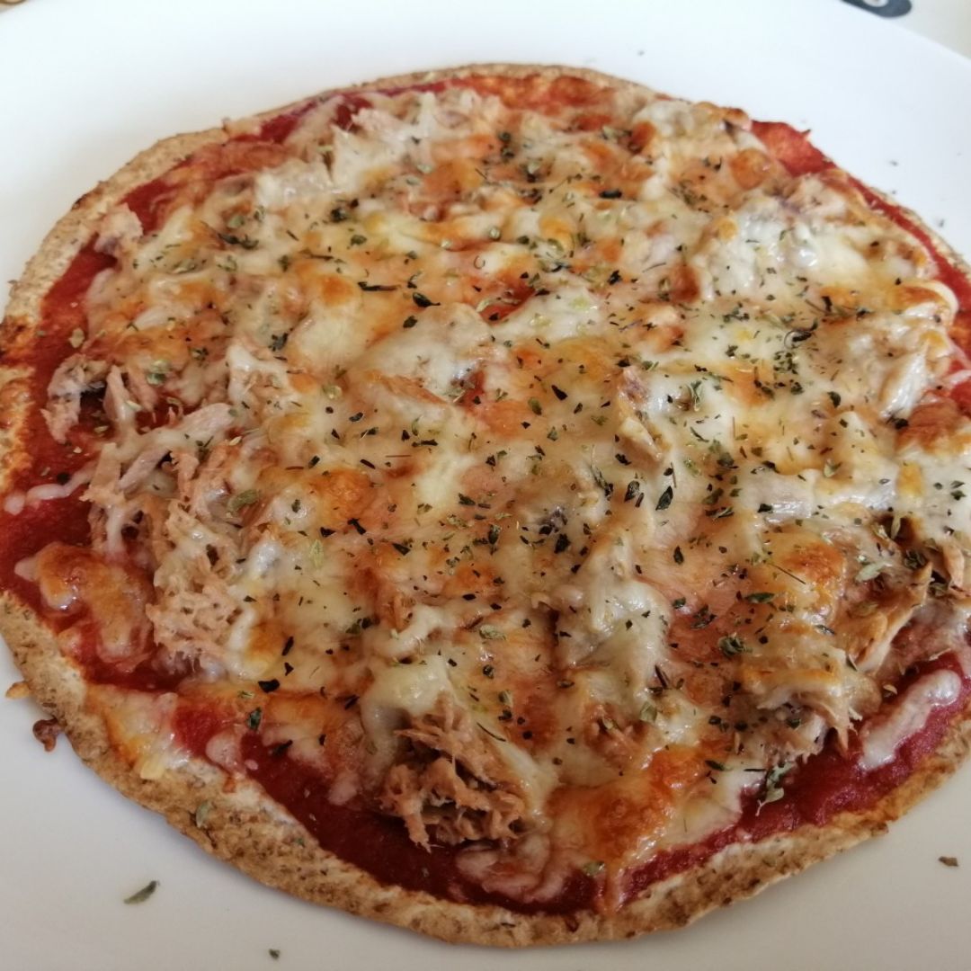 Pizza de tortita integral 2