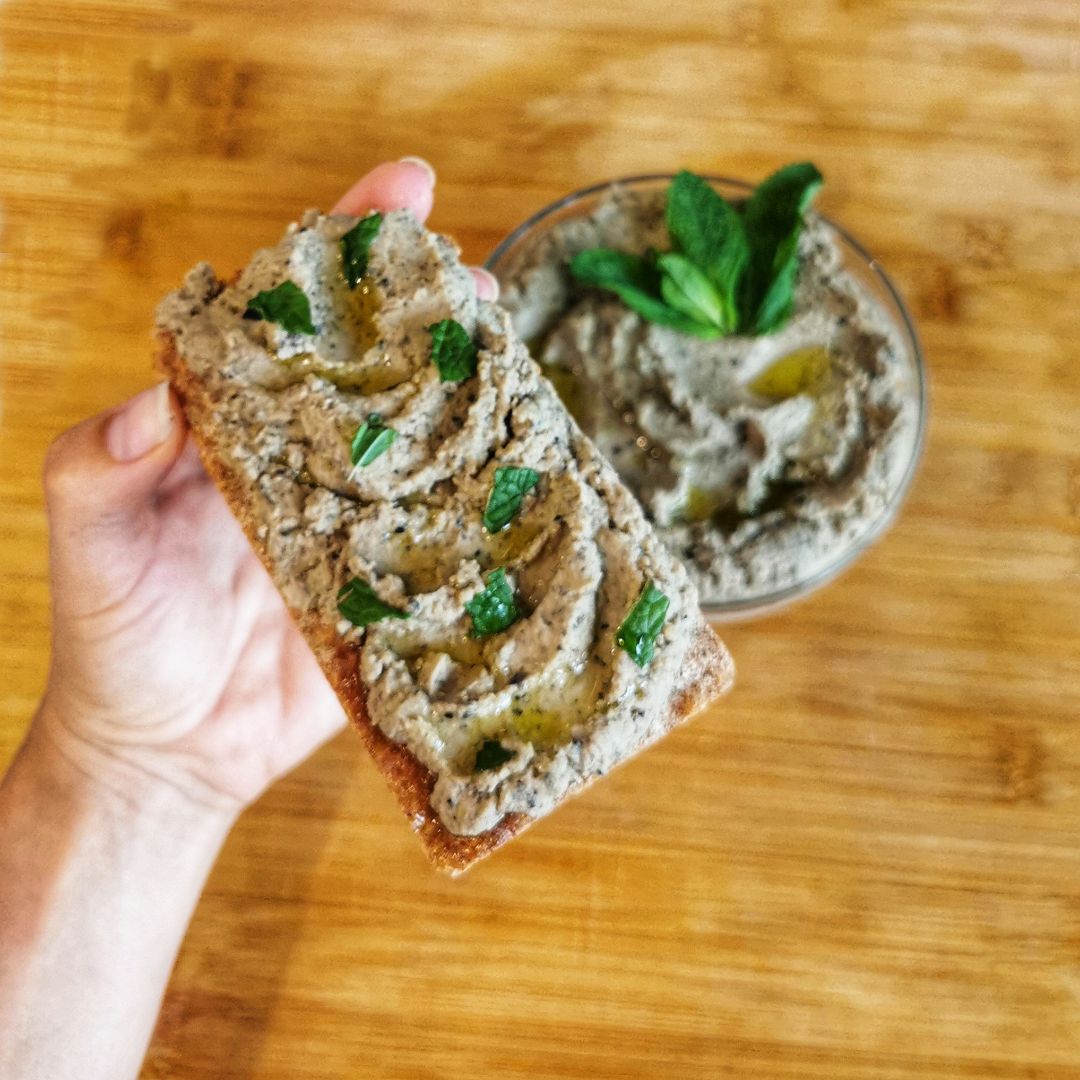 Hummus de aceitunas negras Hummus de aceitunas negras