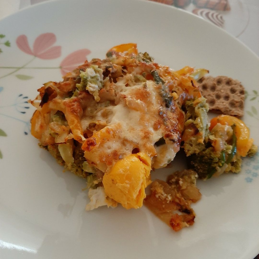 Brocoli con verduras al horno Paso 3 Brocoli con verduras al horno Paso 3