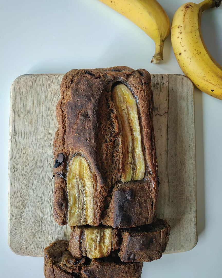 Banana bread (pan de plátano) (receta de @molta_ganna) Banana bread (pan de plátano) (receta de @molta_ganna)