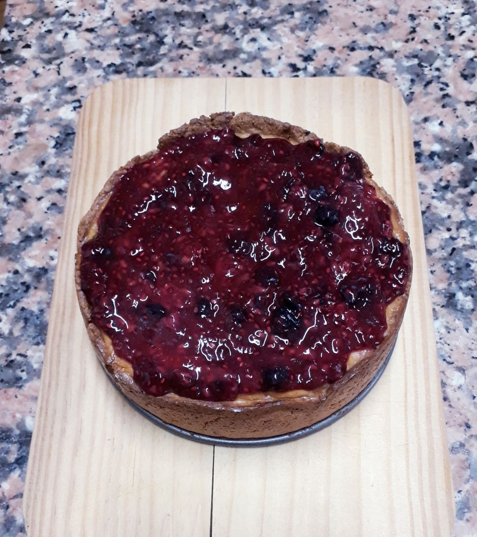 Tarta de queso al horno Tarta de queso al horno