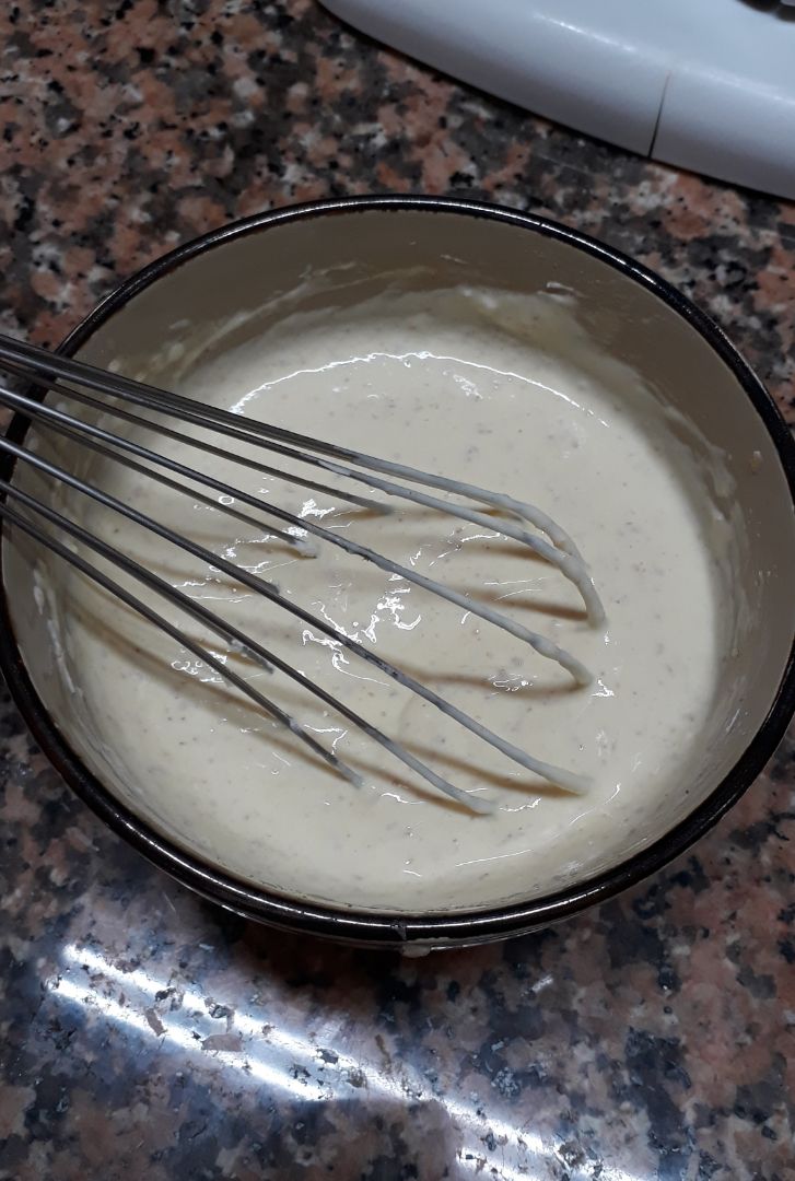 Tarta de queso al horno Paso 1 Tarta de queso al horno Paso 1