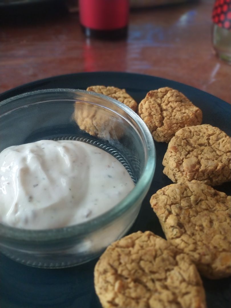 Falafel con salsa de yogurt Paso 5