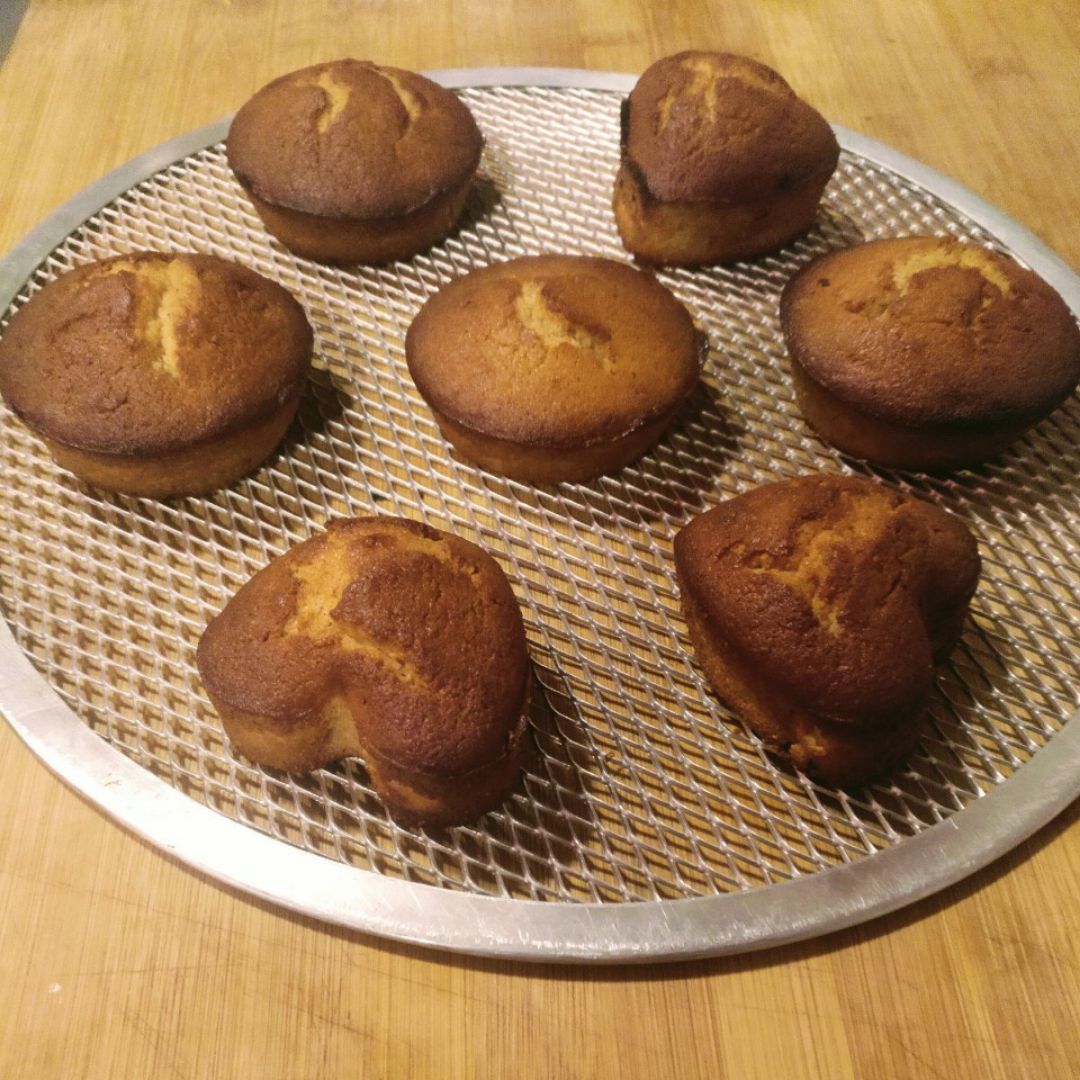 Magdalenas al limón sin gluten Paso 5 Magdalenas al limón sin gluten Paso 5