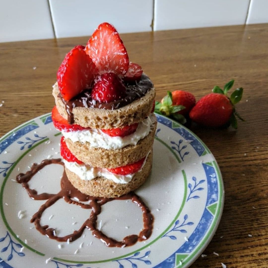 Tarta de mug cake Tarta de mug cake