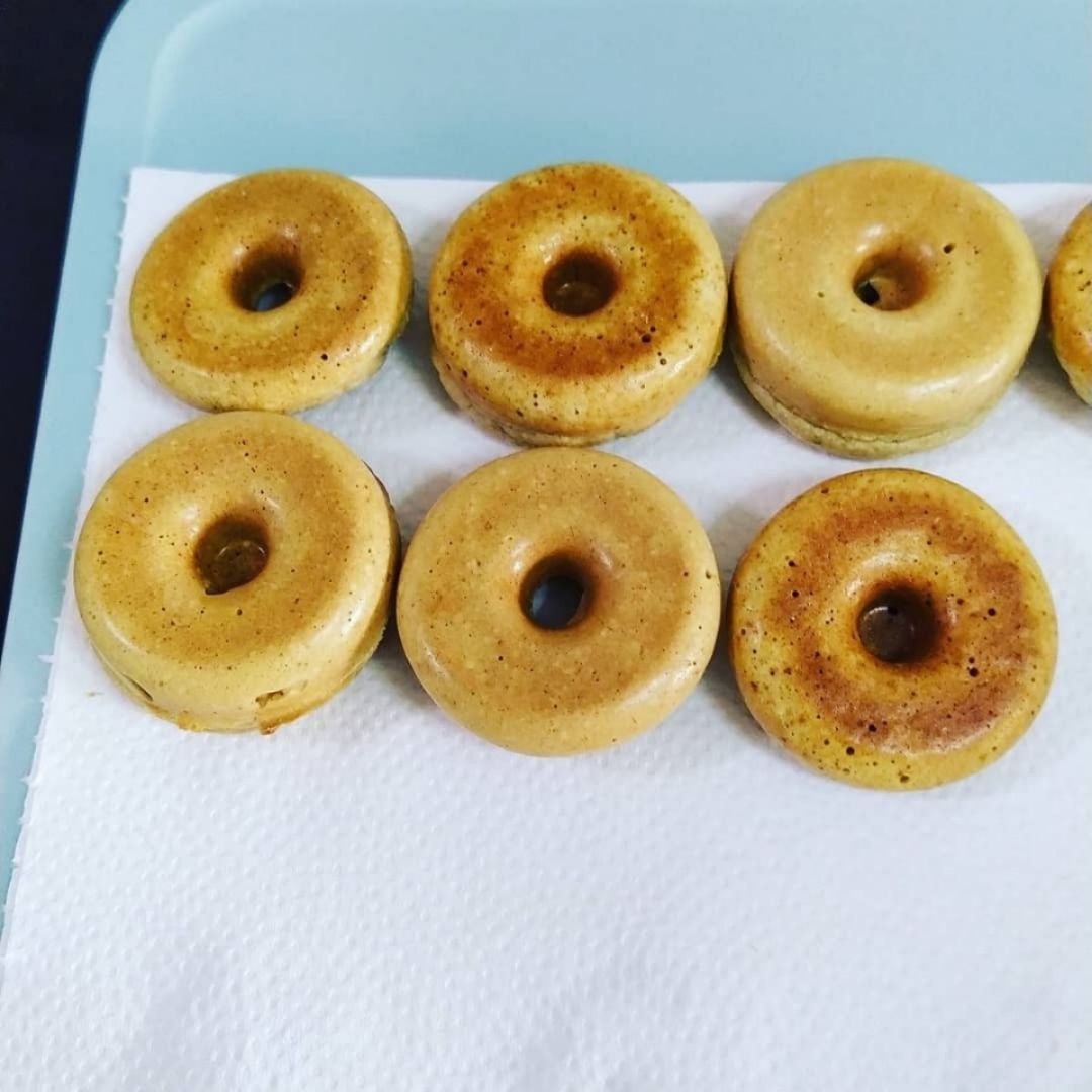 Donetes de avena y cacacao 🍩🍩 Paso 2 Donetes de avena y cacacao 🍩🍩 Paso 2