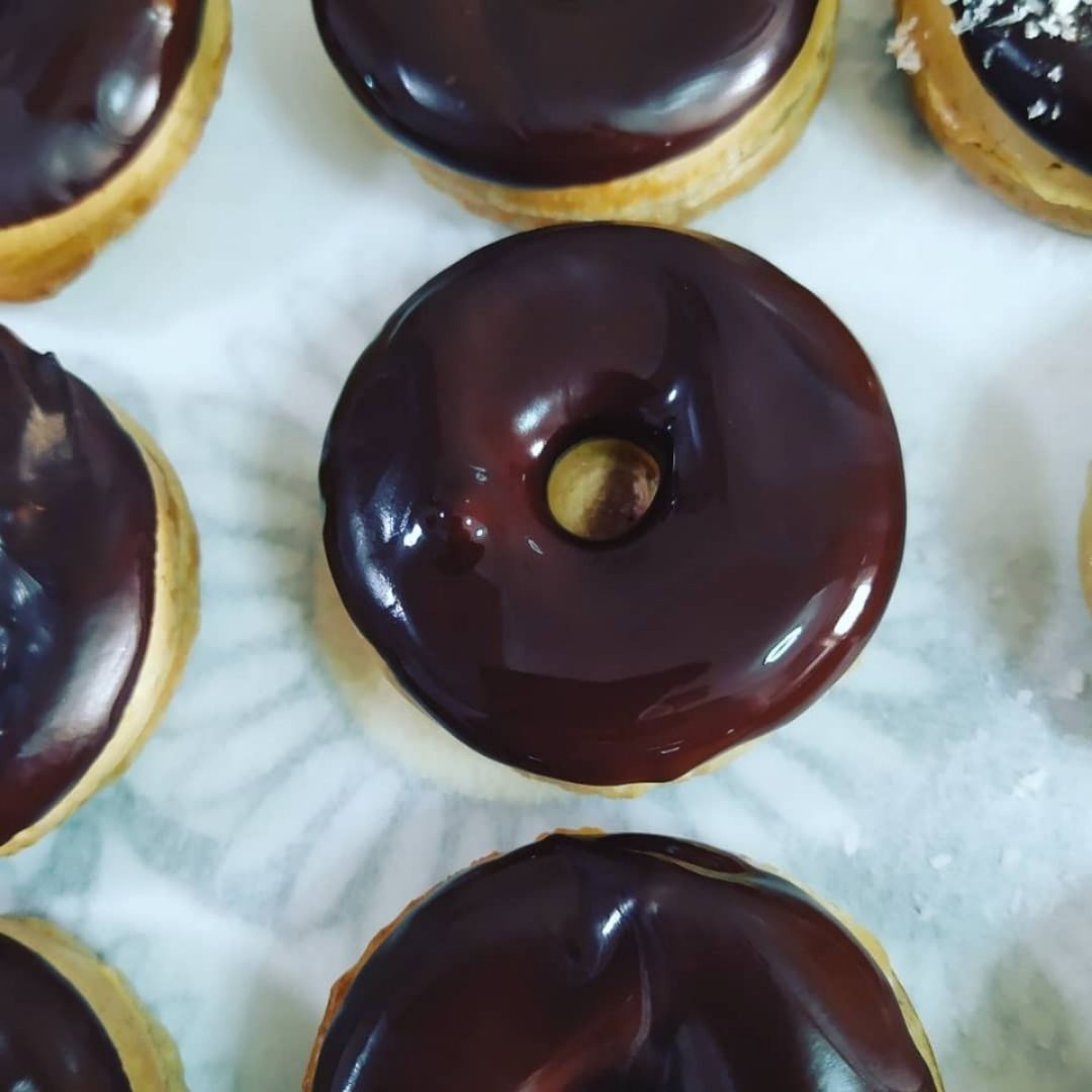 Donetes de avena y cacacao 🍩🍩 Paso 3 Donetes de avena y cacacao 🍩🍩 Paso 3