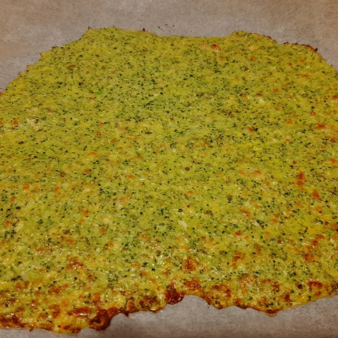 Base de pizza de brócoli Base de pizza de brócoli