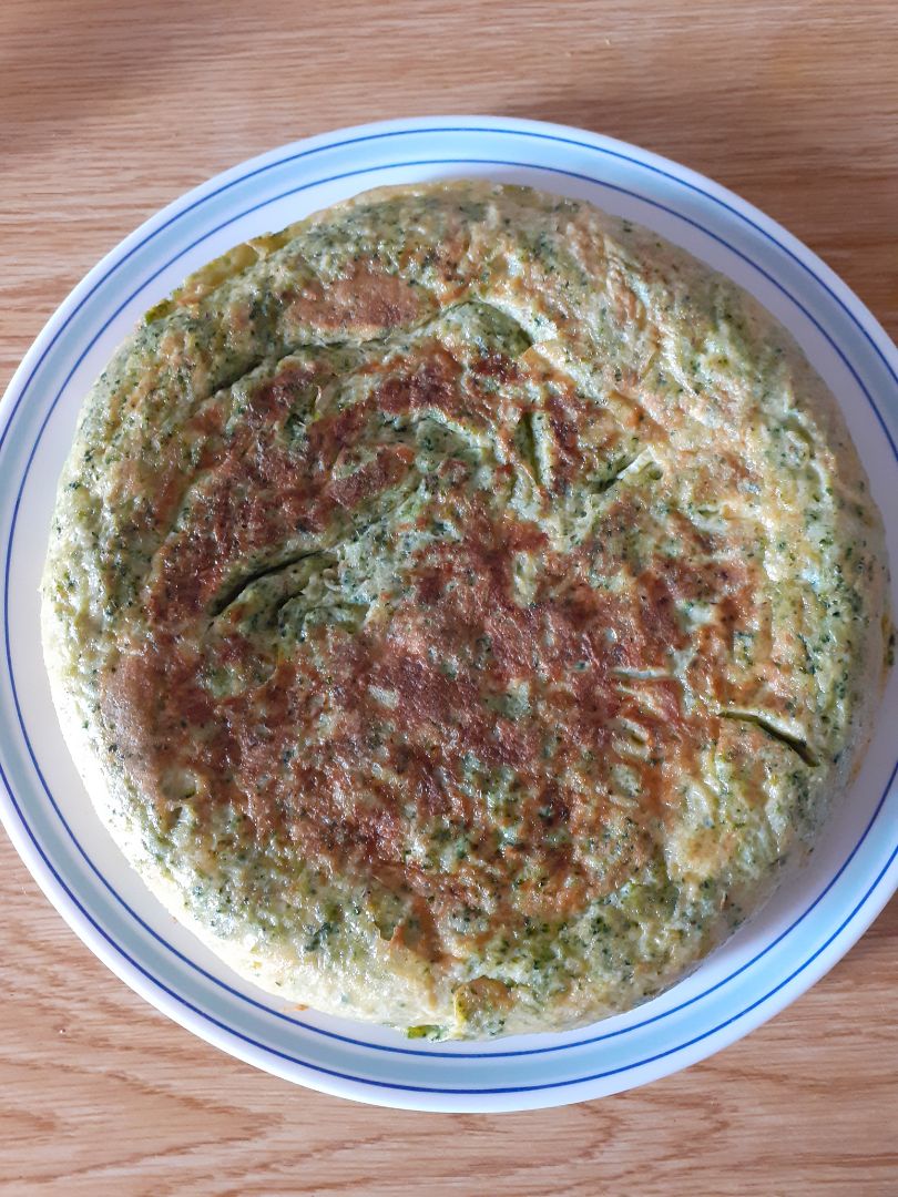 Tortilla de brócoli 