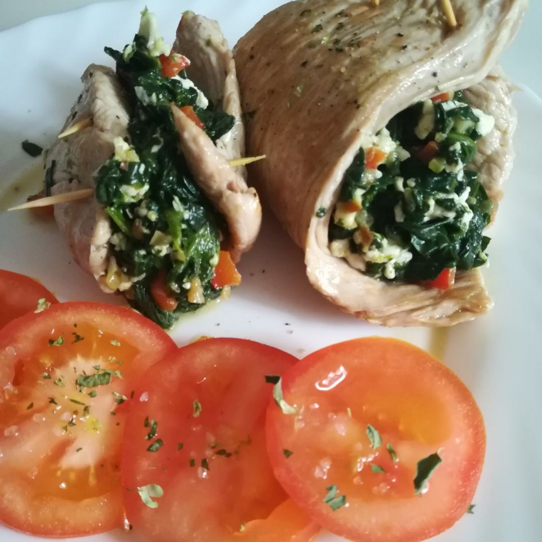 💥 Rollitos de espinacas con queso fresco 💥 💥 Rollitos de espinacas con queso fresco 💥