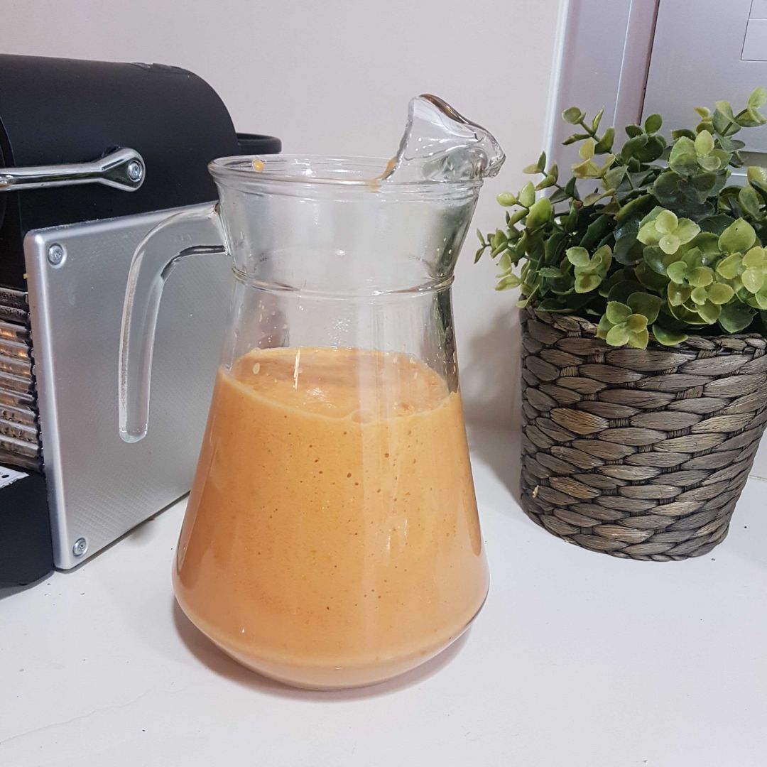 Salmorejo de mi yaya 🤤👵🏻😍 Salmorejo de mi yaya 🤤👵🏻😍