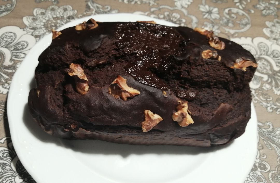 Plumcake de plátano y cacao Plumcake de plátano y cacao