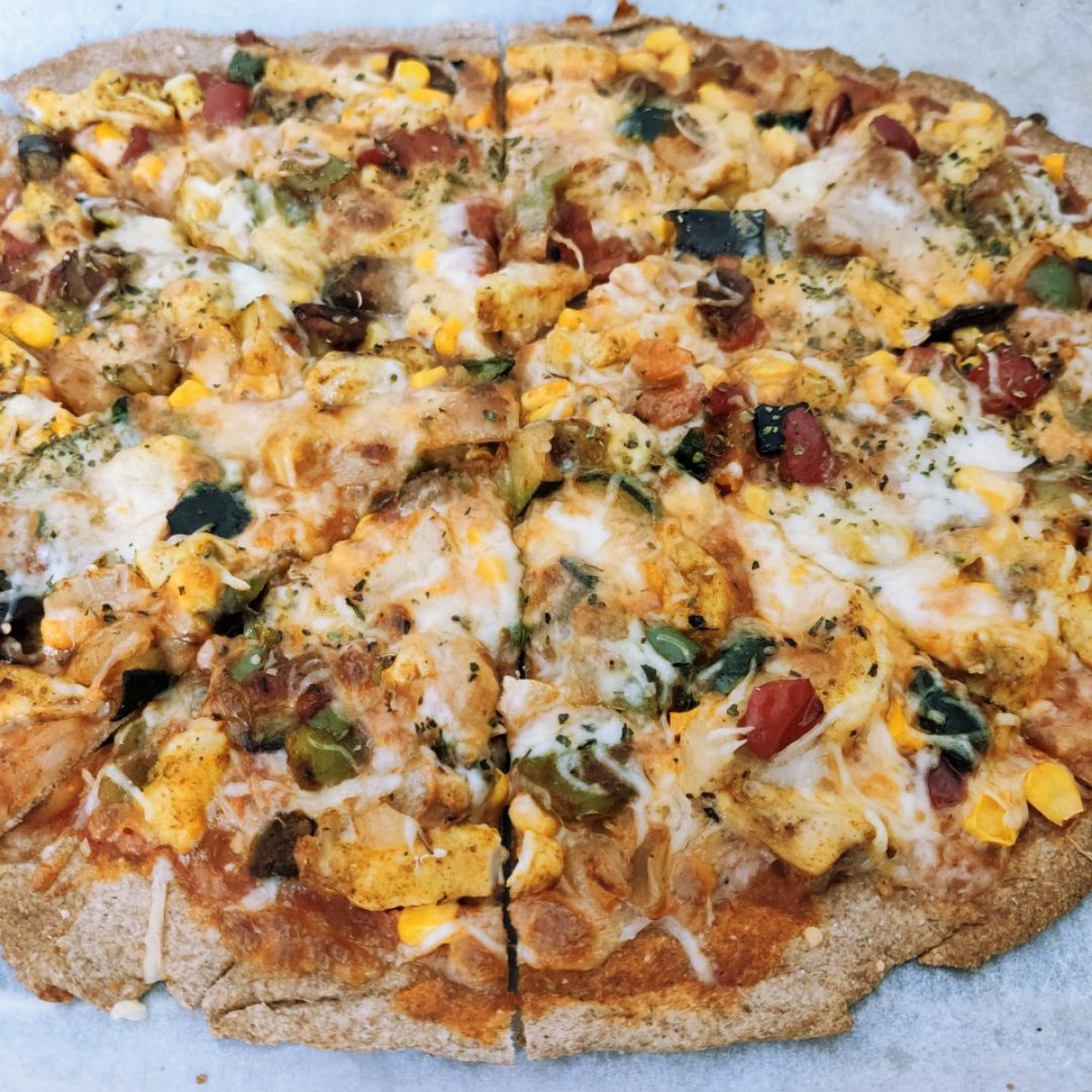 Pizza fina 100% espelta integral Pizza fina 100% espelta integral