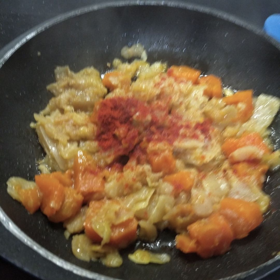 Redondo de ternera con verduras Paso 1 Redondo de ternera con verduras Paso 1