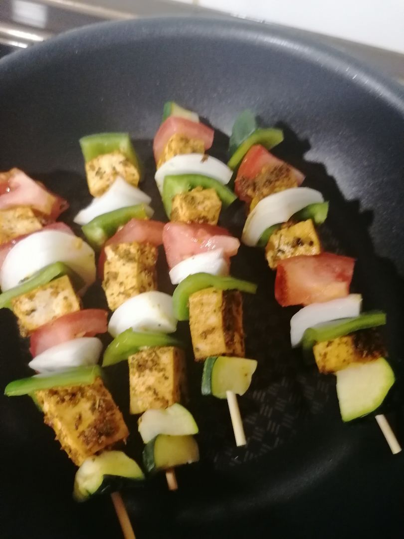Pinchitosde tofu Paso 2 Pinchitosde tofu Paso 2