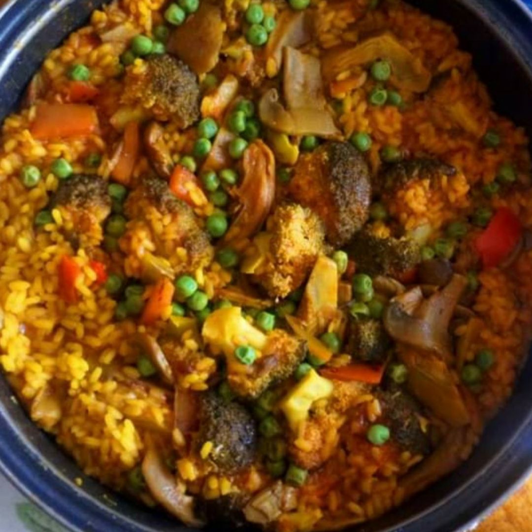 Arroz con verduras Arroz con verduras