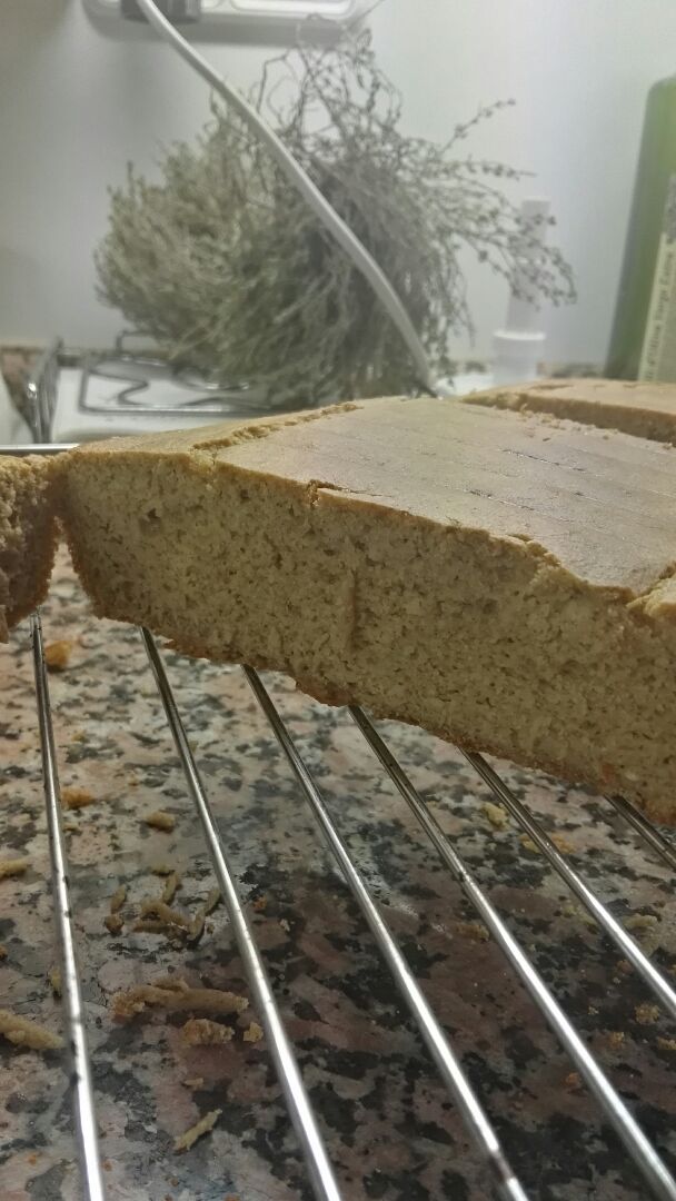 Coca de avena y almendra sabor naranja Paso 9 Coca de avena y almendra sabor naranja Paso 9