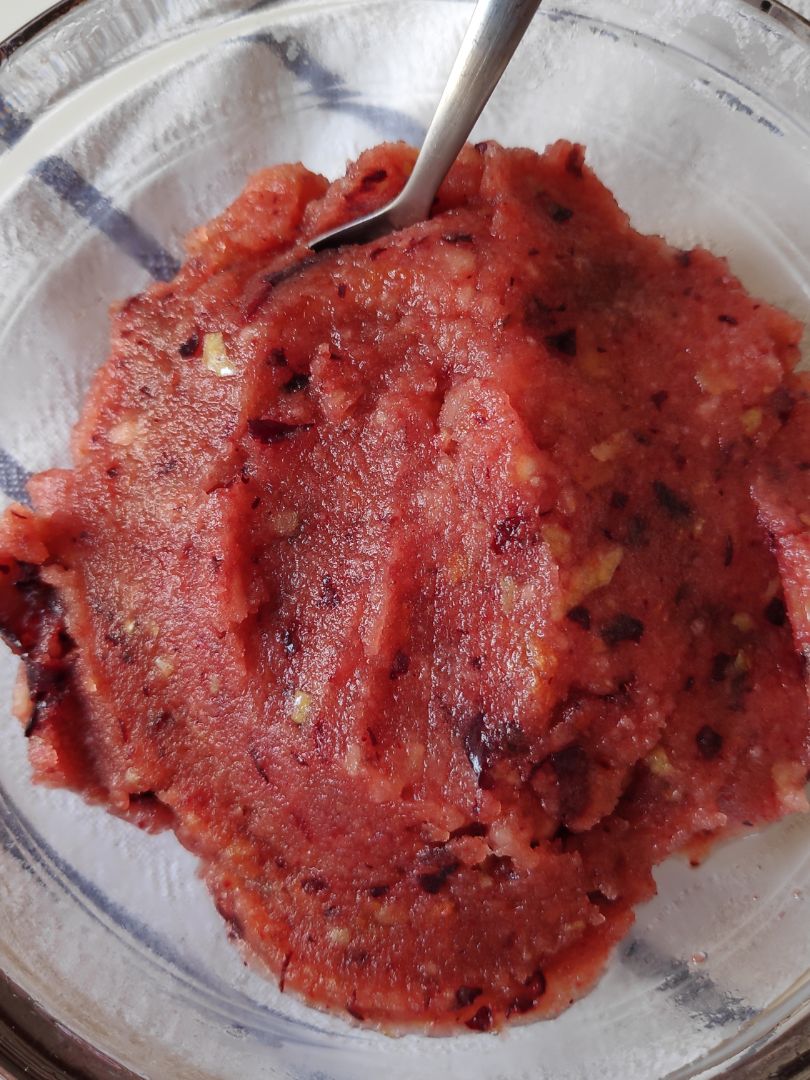 Helado-sorbete de manzana y ciruelas Helado-sorbete de manzana y ciruelas