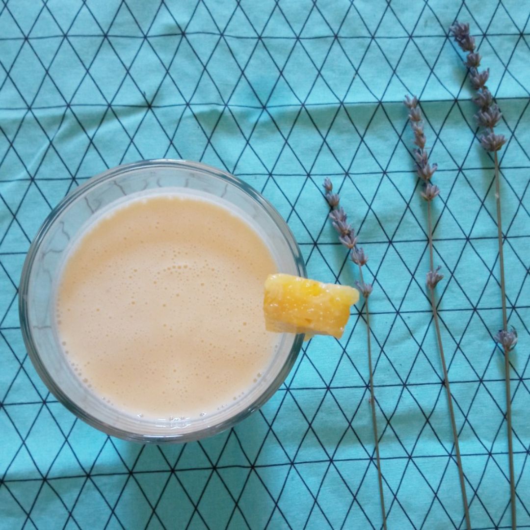 Batido de piña y coco 🤤🍍🥥 Batido de piña y coco 🤤🍍🥥