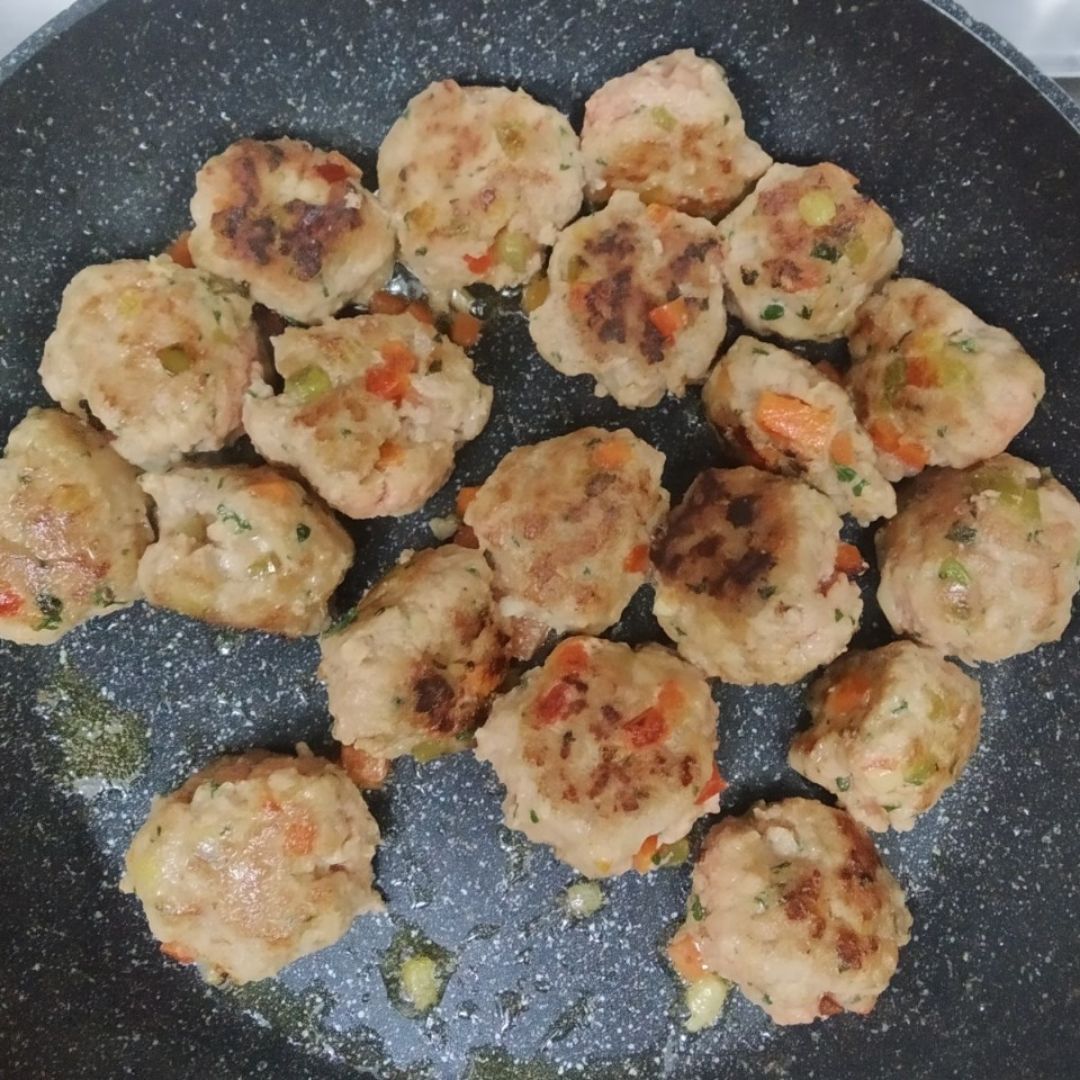 Albóndigas con verduras 🤩 Paso 5 Albóndigas con verduras 🤩 Paso 5