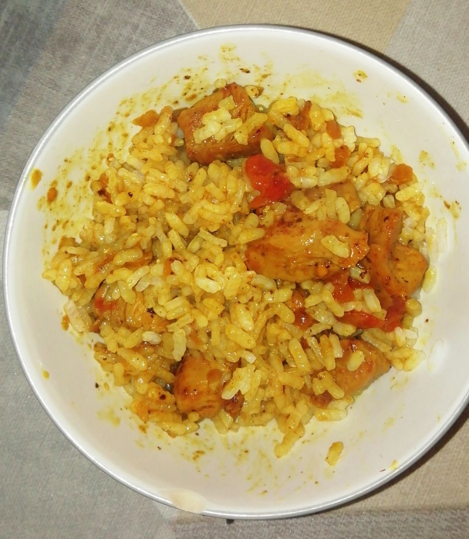 Arròs amb Indiot al Curry🍚🍖 Arròs amb Indiot al Curry🍚🍖
