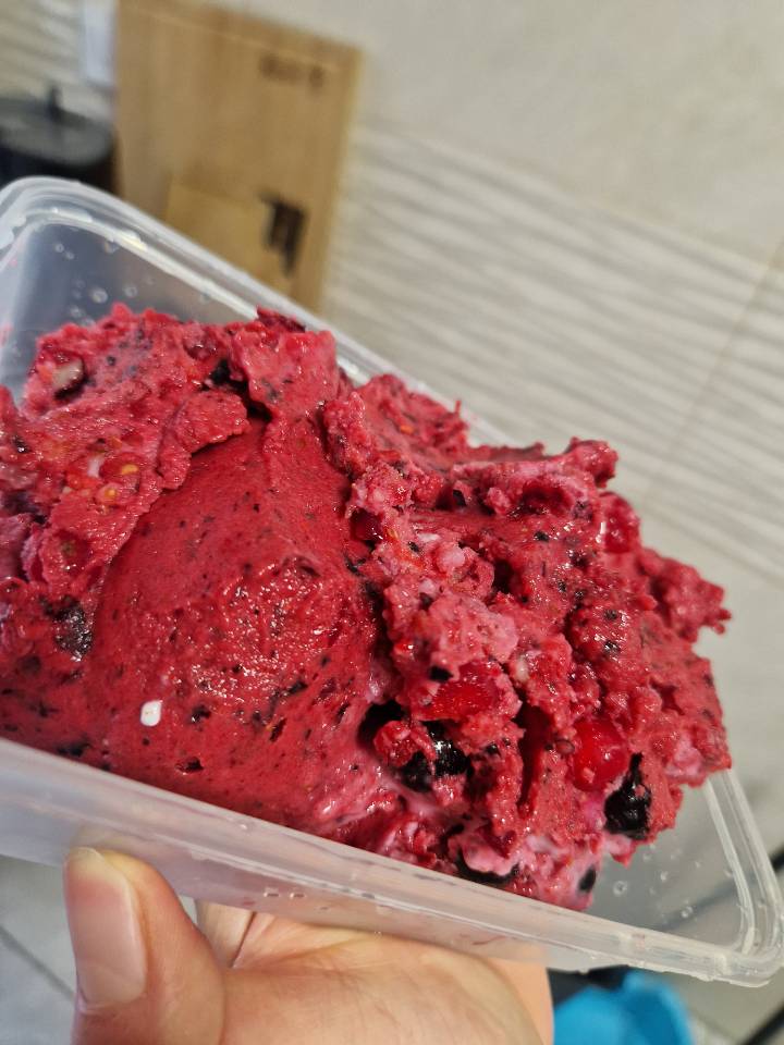 Helado bajo en calorías 