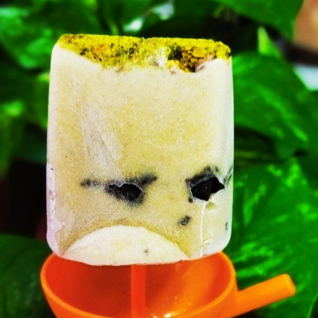 Helado protéico de 🍌+ frutos secos+ 🍫 Helado protéico de 🍌+ frutos secos+ 🍫