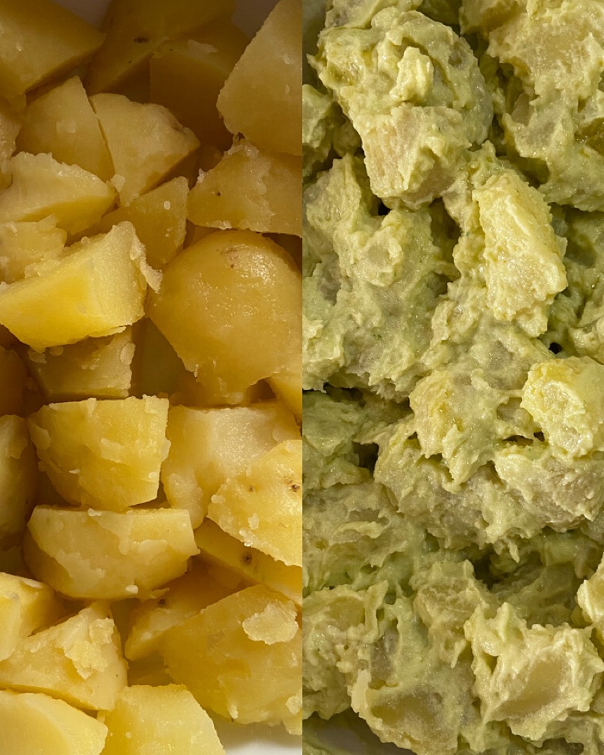 Patatas con “alioli” de perejil 😋Step 0