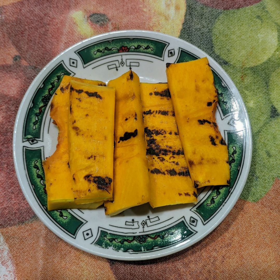 Calabaza a la plancha Calabaza a la plancha