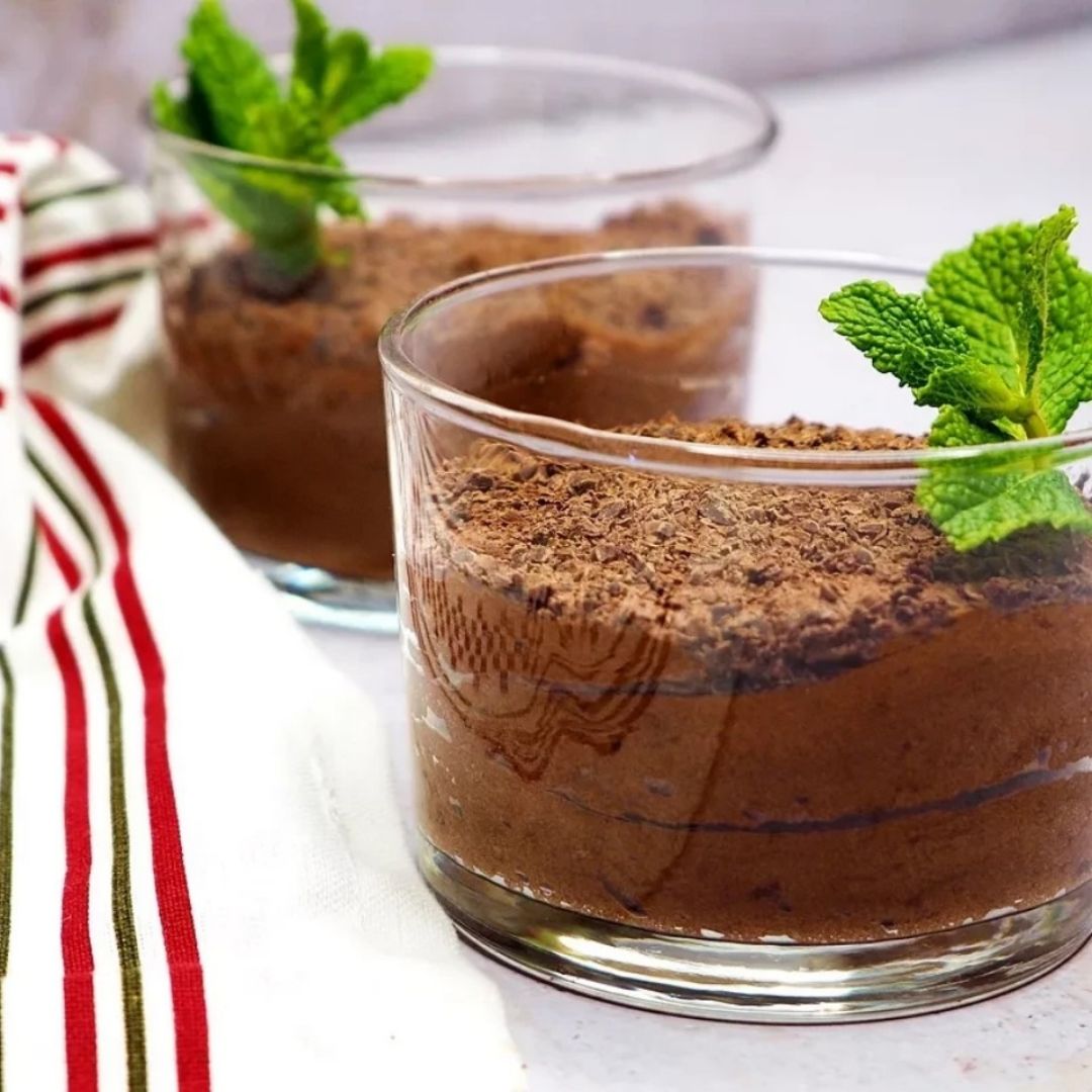 MOUSSE VEGANA DE CHOCOLATE Step 0