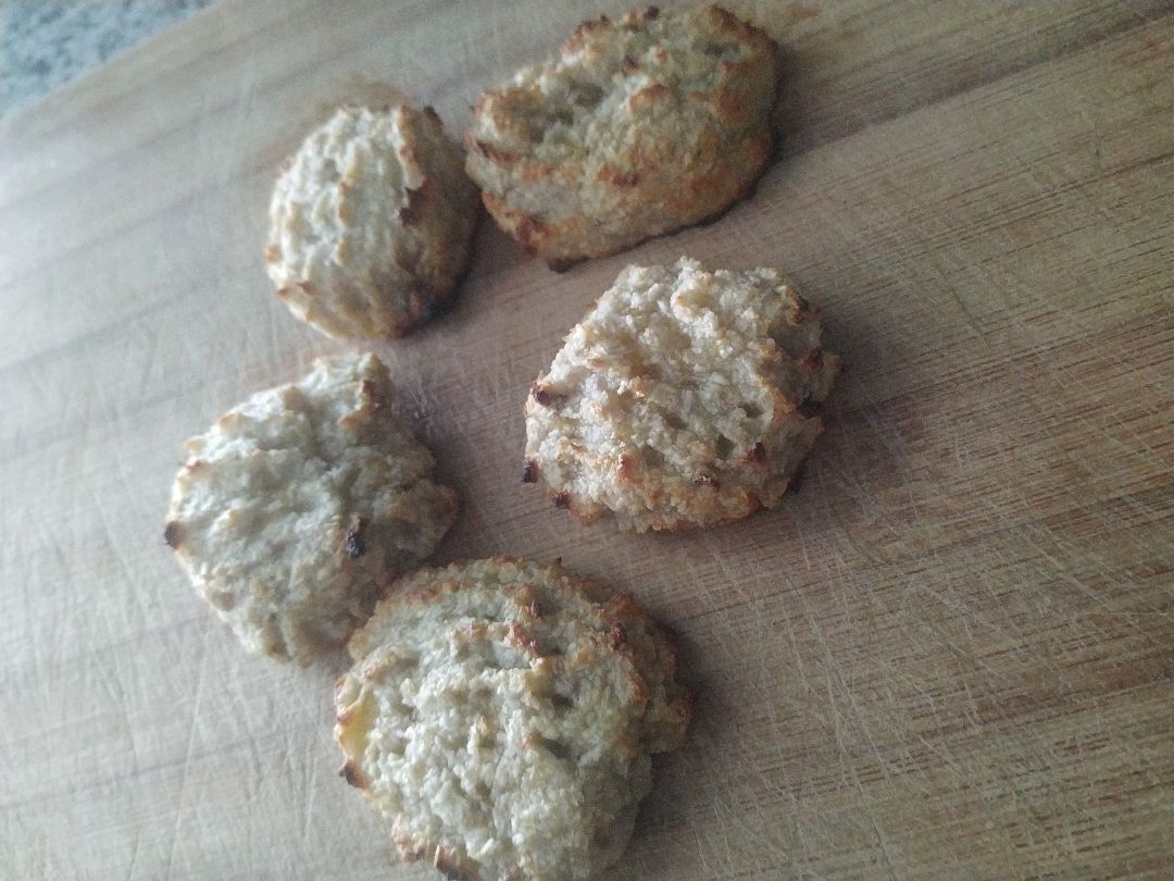 Coquitos 2 ingredientes Paso 1