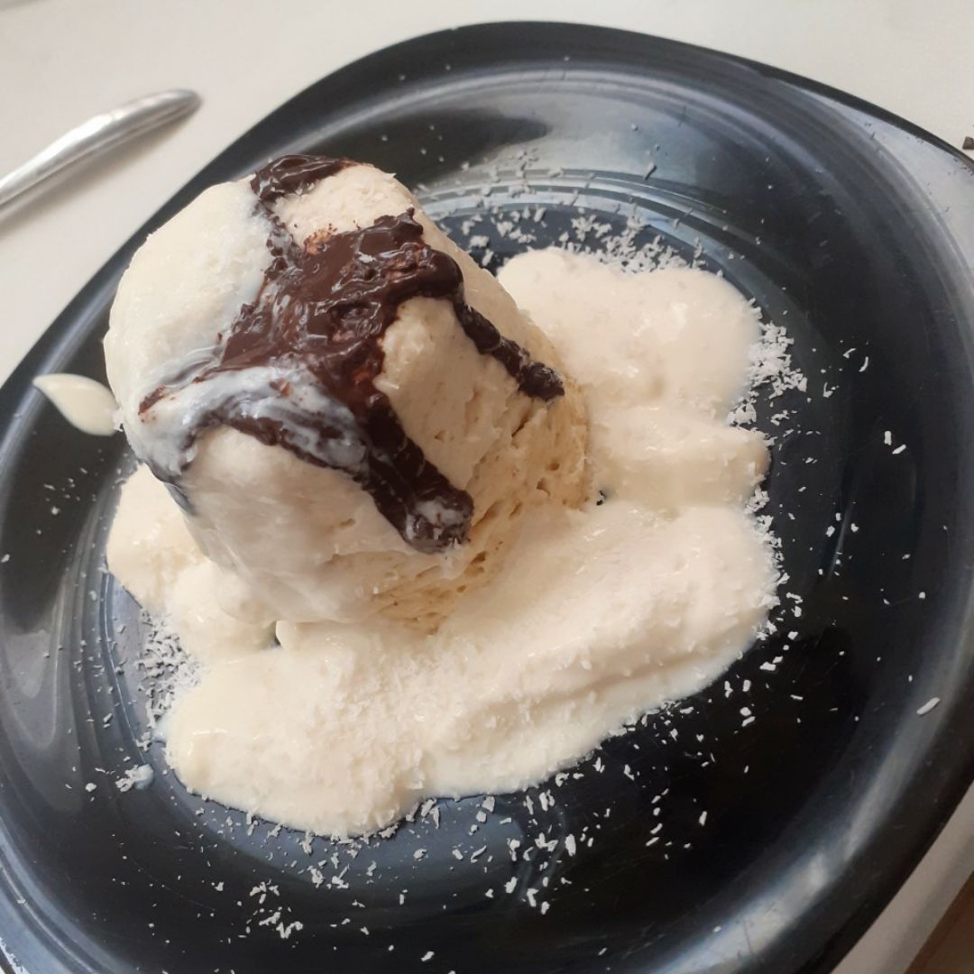 Mug cake coco y chocolate 85% Mug cake coco y chocolate 85%