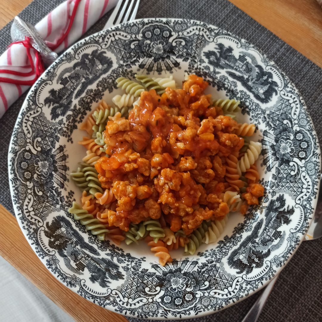 Boloñesa vegana Boloñesa vegana