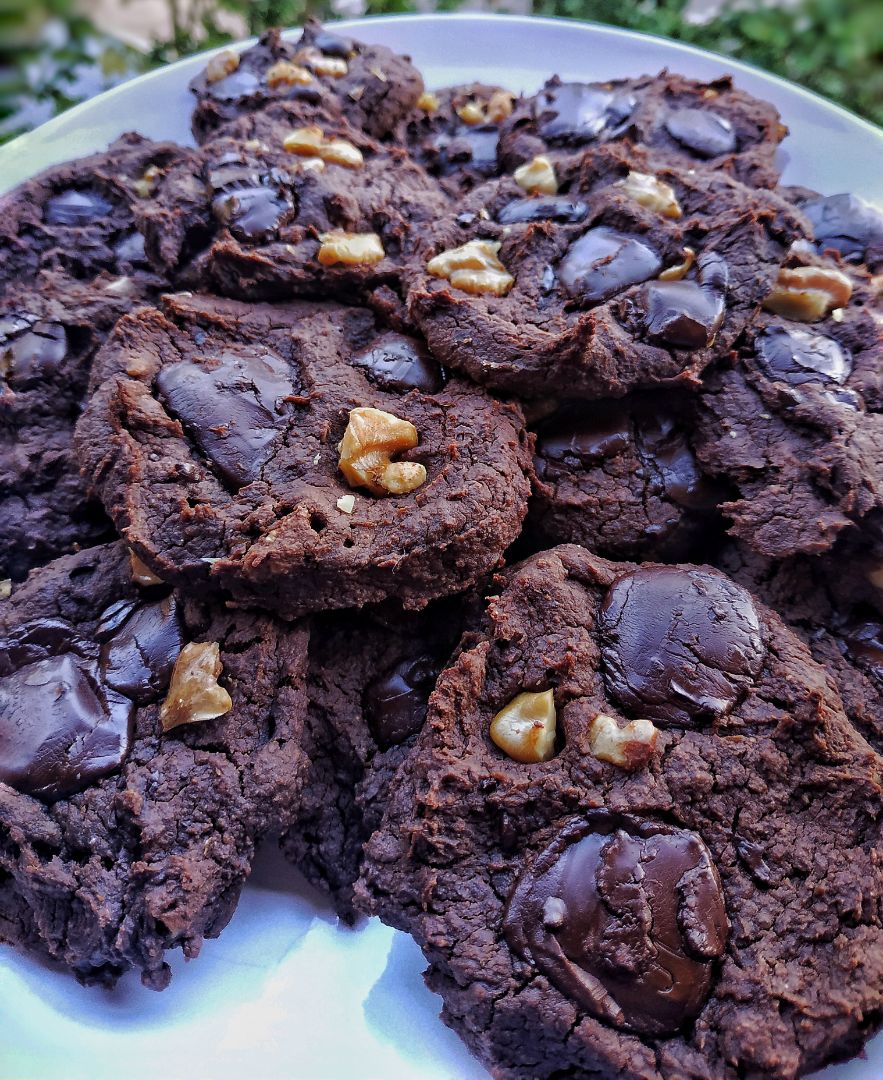 Galletas de doble chocolate 🍫🍪 Galletas de doble chocolate 🍫🍪