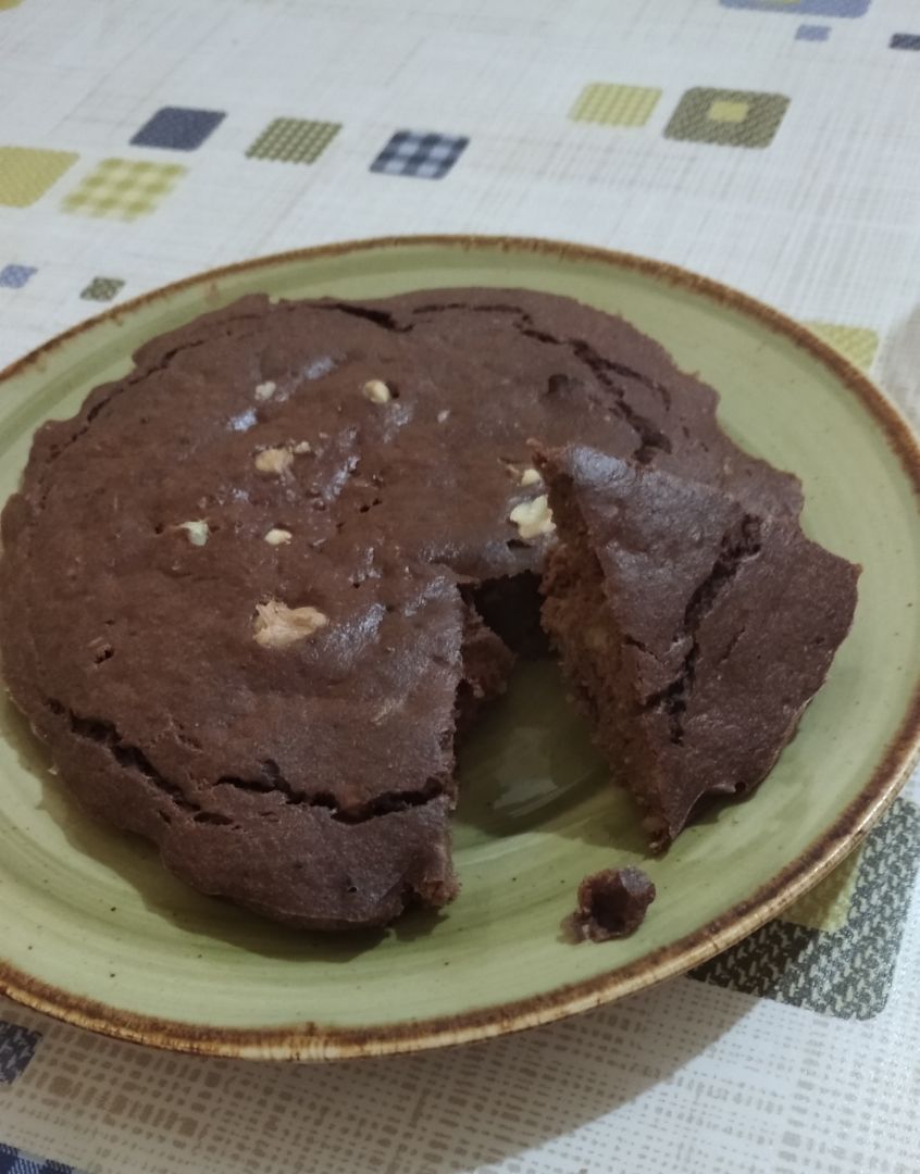 Pastel de plátano fit Pastel de plátano fit