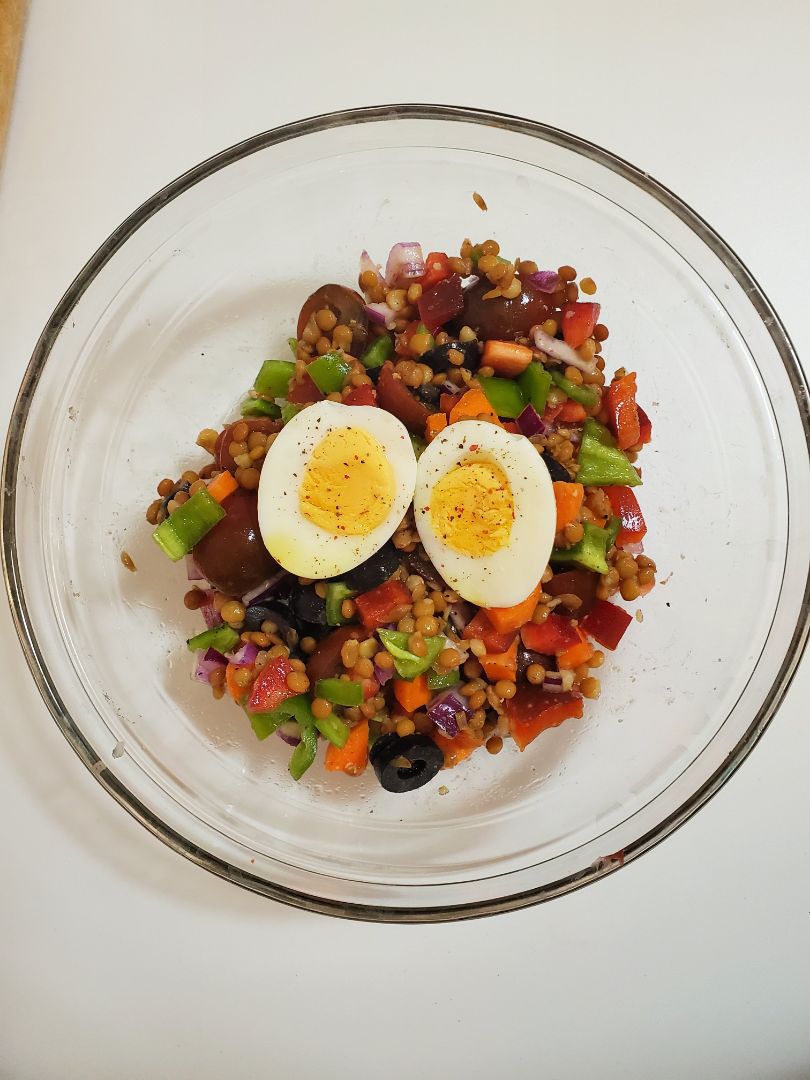 Ensalada de lentejas Ensalada de lentejas