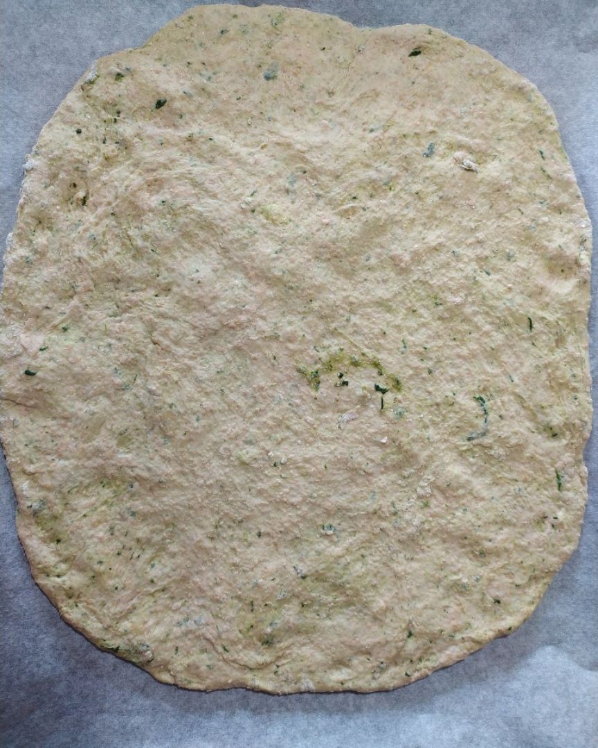 Pizza de 3 quesos, pera y nueces. Paso 1 Pizza de 3 quesos, pera y nueces. Paso 1