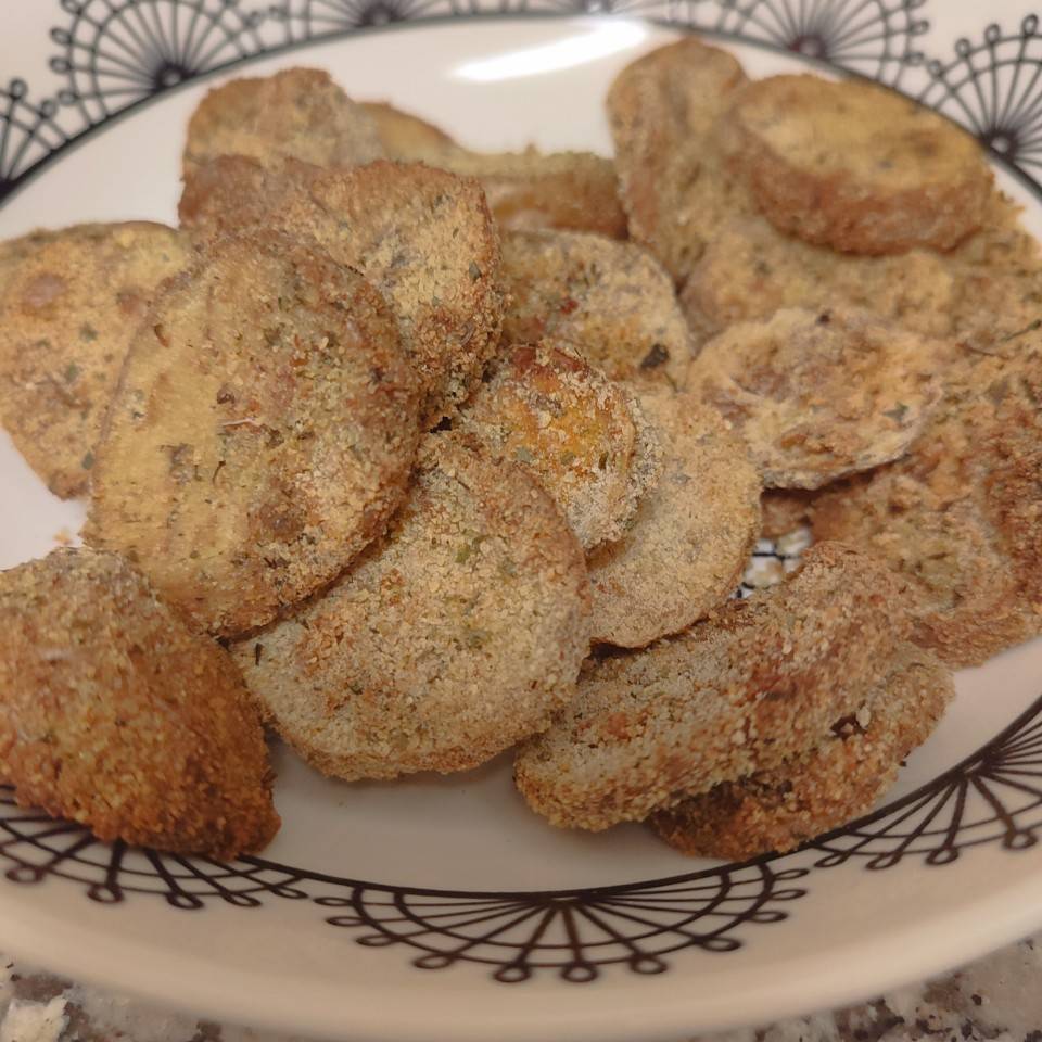 Patatas rebozadas en air fryer Patatas rebozadas en air fryer
